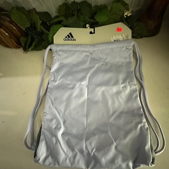 Adidas Alliance II Sackpack Violet Tone Purple/Silver Metallic With Tags - Picture 3 of 7